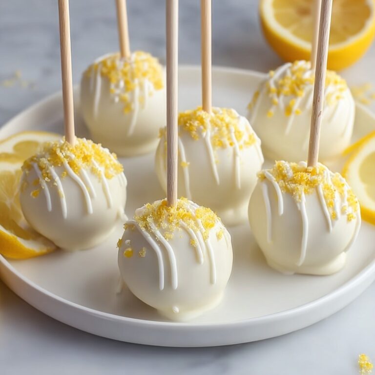 Mascarpone Dream Cake Pops with Sparkling Citrus Drizzle Recipe