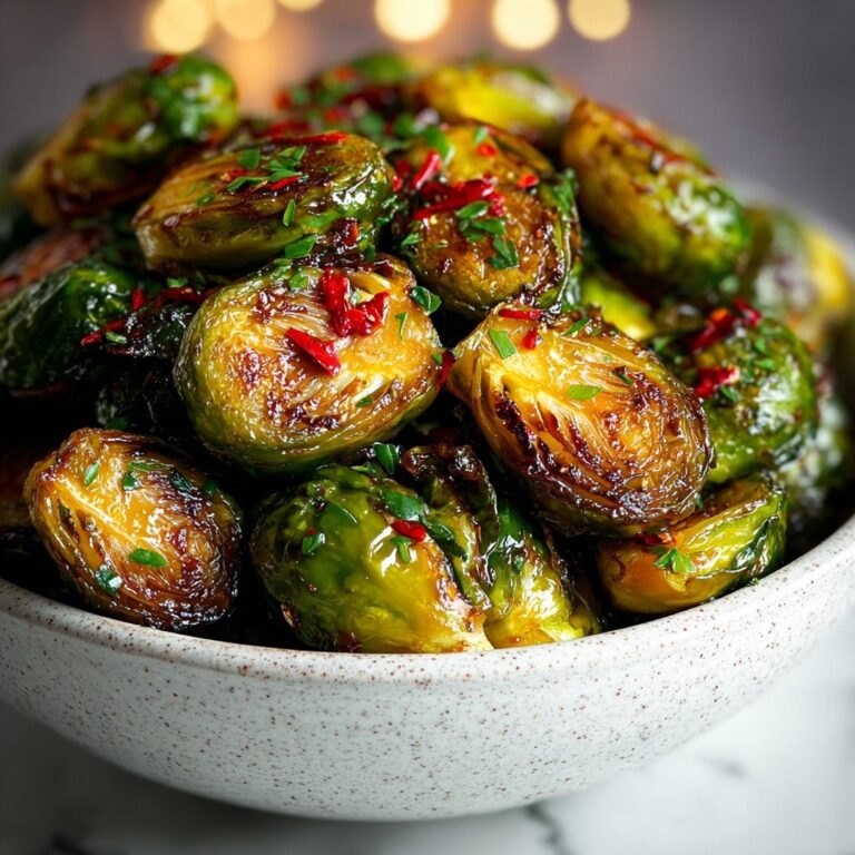 Sweet Chili Brussels Sprouts: A Deliciously Spicy Twist on a Classic Vegetable Dish Recipe