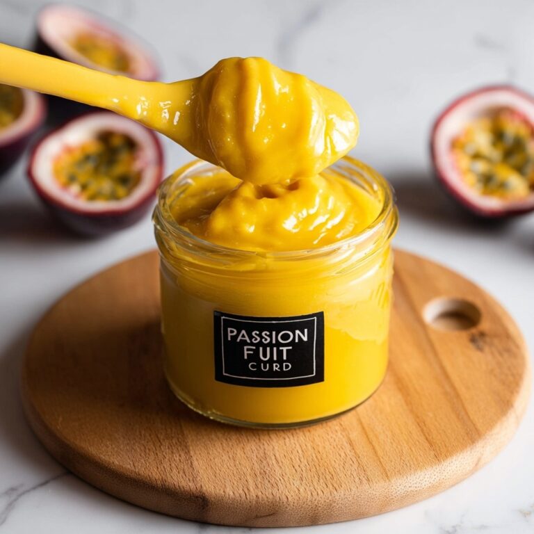Eggless Passion Fruit Curd Recipe