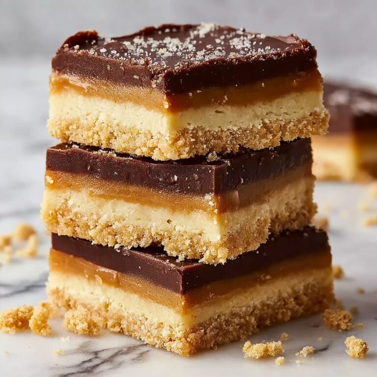 No Bake Millionaire Shortbread Bars Recipe