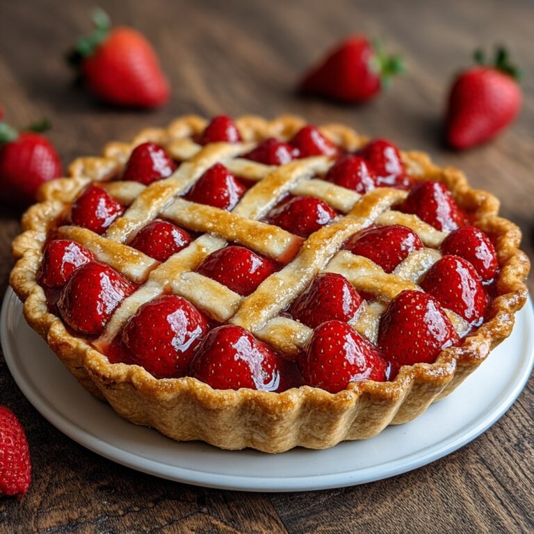 Easy Fresh Strawberry Pie Recipe