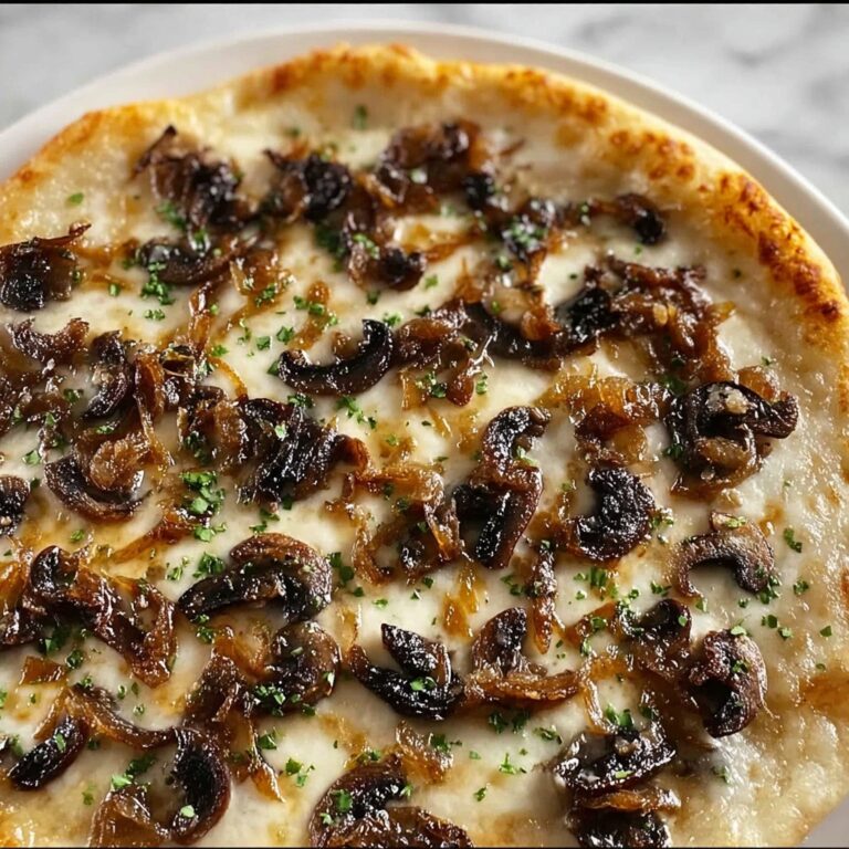 Morel Mushroom and Caramelized Onion Pizza Recipe