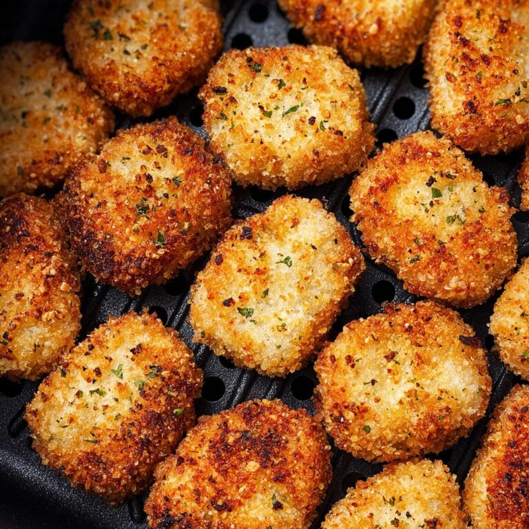 Healthy Baked and Air-Fried Chicken Nuggets with Cauliflower Rice Recipe