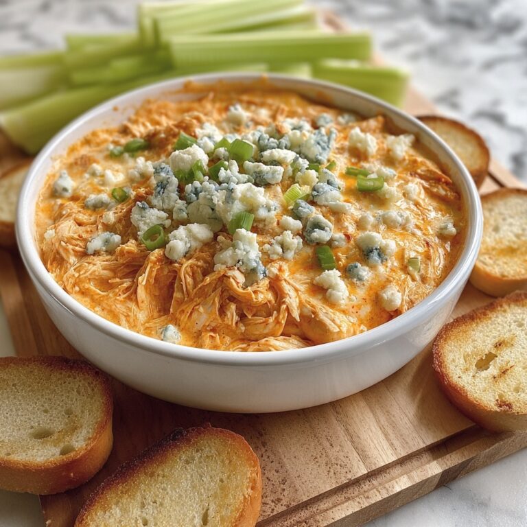 Creamy Buffalo Chicken Dip Recipe