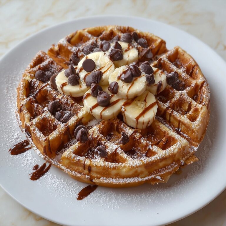 Chocolate Protein Waffles Recipe