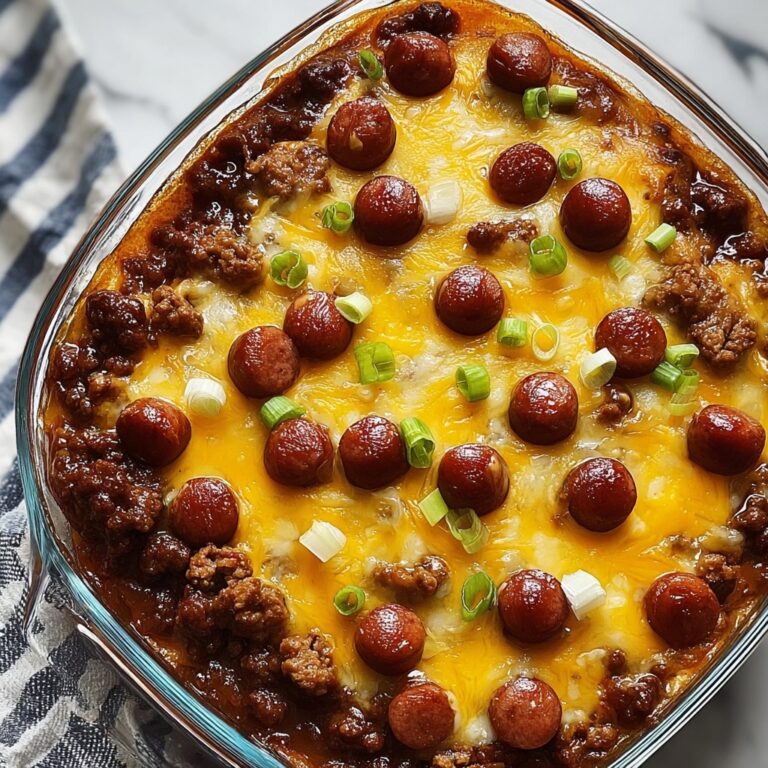 Chili Cheese Dog Casserole Recipe