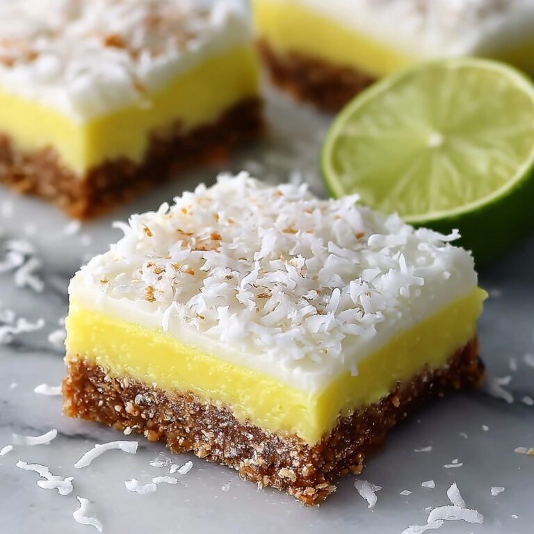 Coconut Lime Bars Recipe