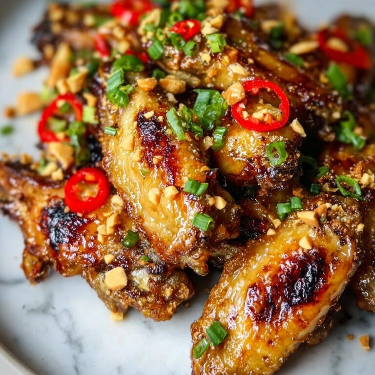 Sticky Lemongrass Chilli Air Fryer Chicken Wings Recipe
