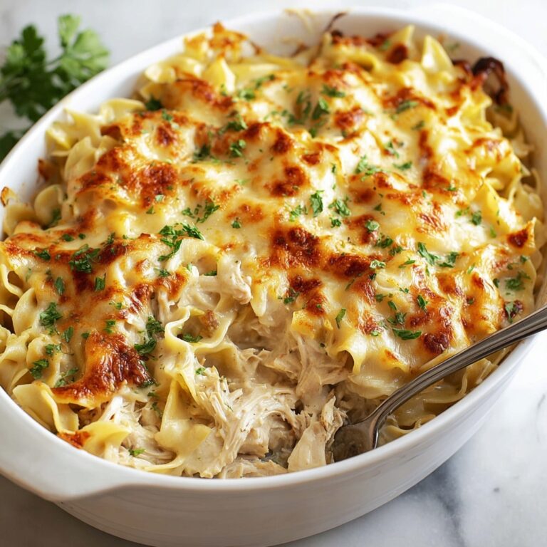 Easy Chicken Noodle Casserole Recipe