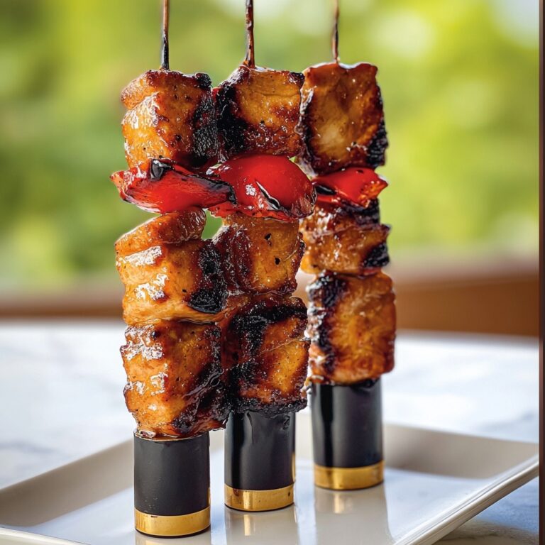 Tropical Hawaiian Chicken Skewers Recipe