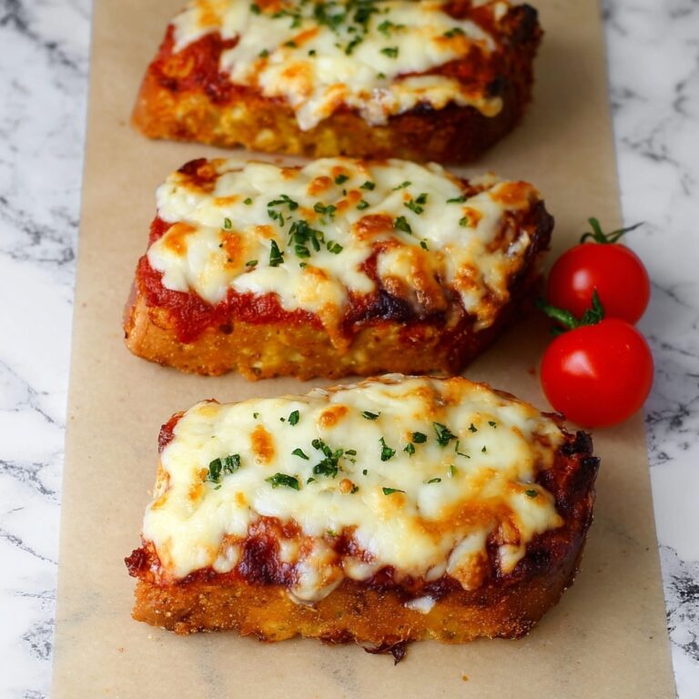 Mini Chicken Parmesan Meatloaves Recipe