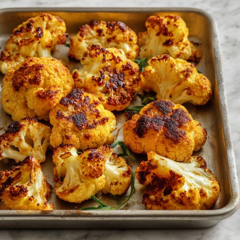 Hot Honey Roasted Cauliflower Recipe