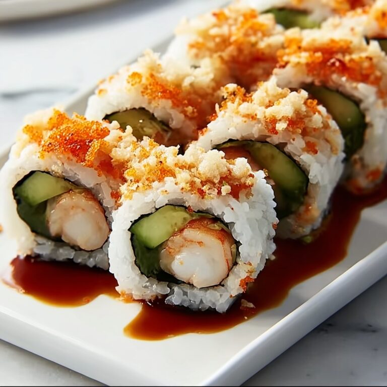 California Crunch Roll Sushi Recipe