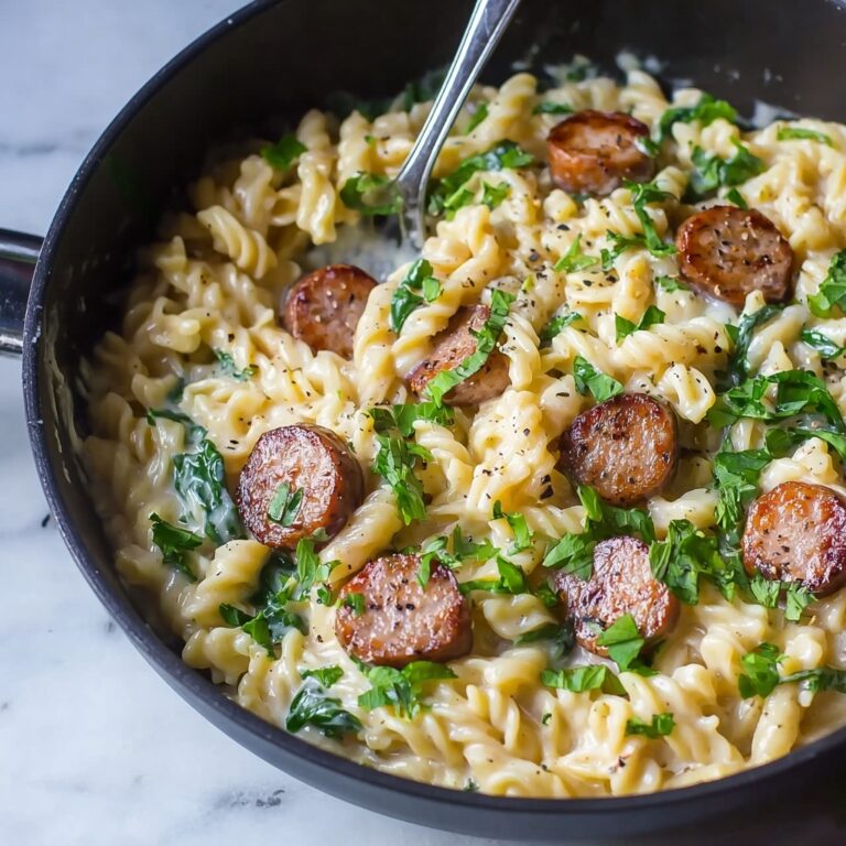 Creamy Chicken Sausage Orzo: A One-Pan Meal Made Easy Recipe
