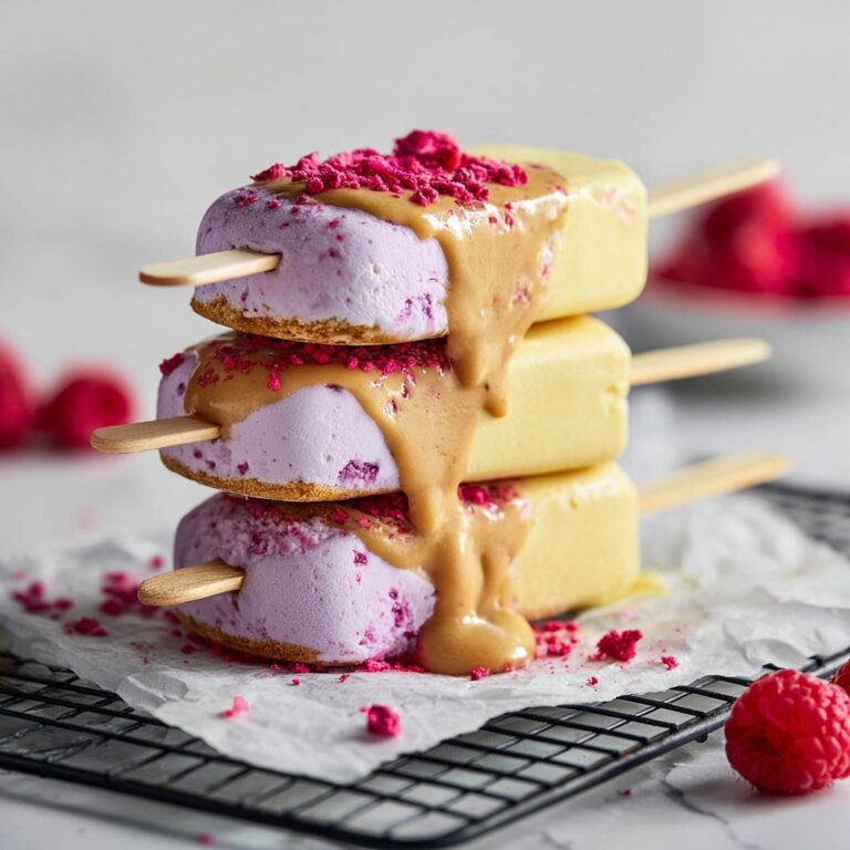 Vegan Raspberry Almond Magnum Ice Creams Recipe