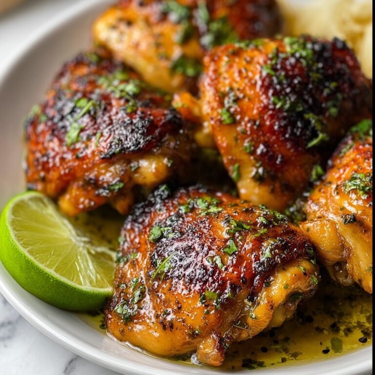 Cilantro Lime Chicken Thighs Recipe