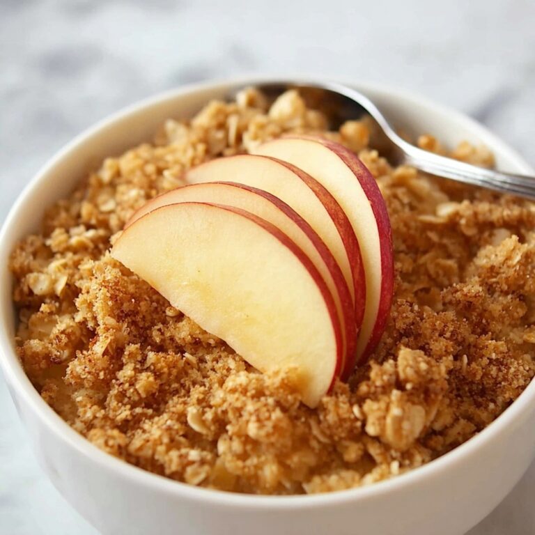Slow Cooker Apple Crisp Recipe