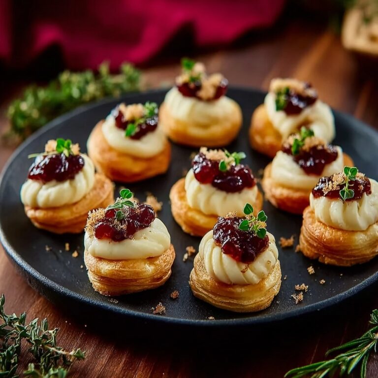 Cranberry Brie Bites Recipe