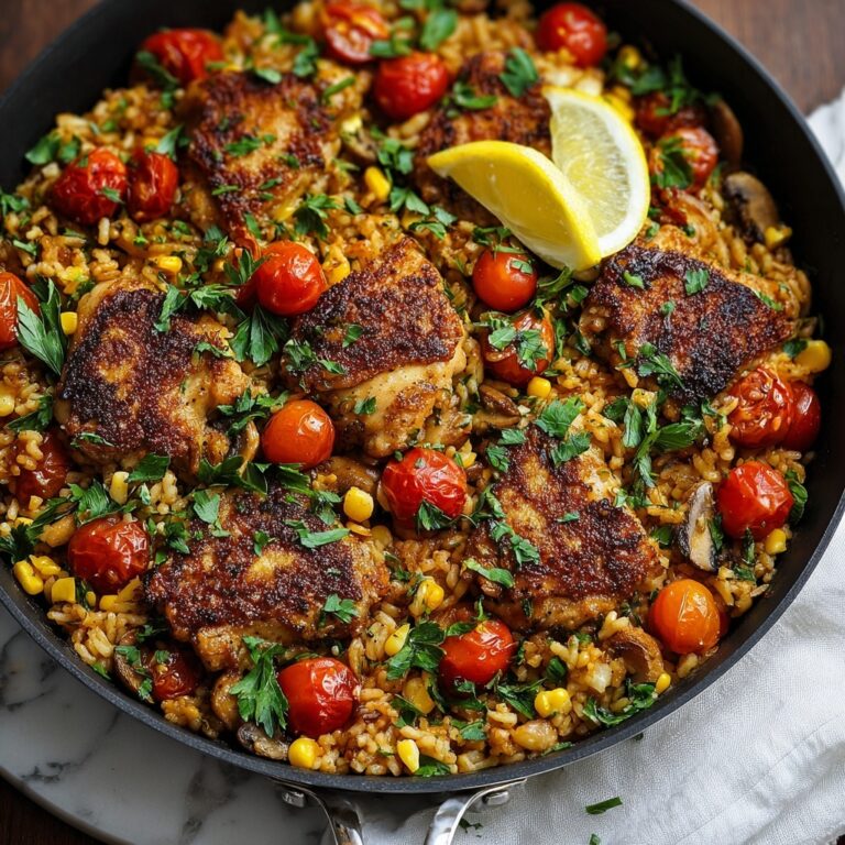 Greek Chicken and Lemon Rice Recipe