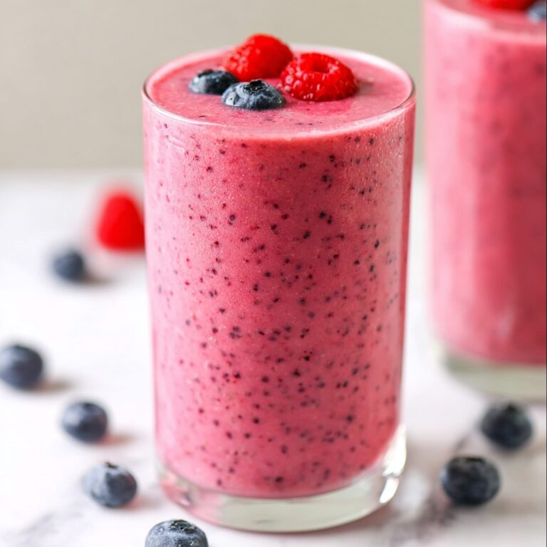 Mixed Berry Smoothie Recipe