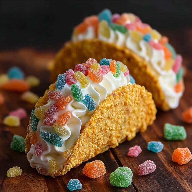 Fruity Pebbles Cheesecake Tacos Recipe