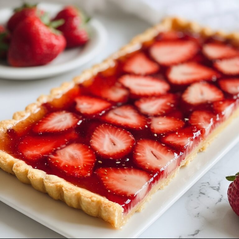 Easy Strawberry Slab Pie Recipe