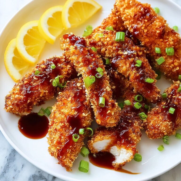Asian Glazed Chicken Fingers Recipe