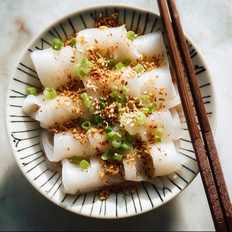 Rice Noodle Rolls (Cheung Fun) Recipe