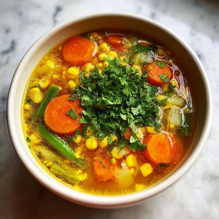 One Pot Creamy Vegetable Soup Recipe