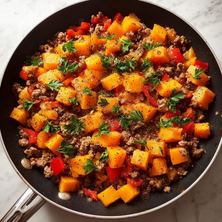 Ground Turkey and Sweet Potato Skillet Delight Recipe