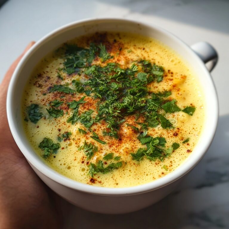 Anti Inflammatory Cauliflower Chicken Soup Recipe