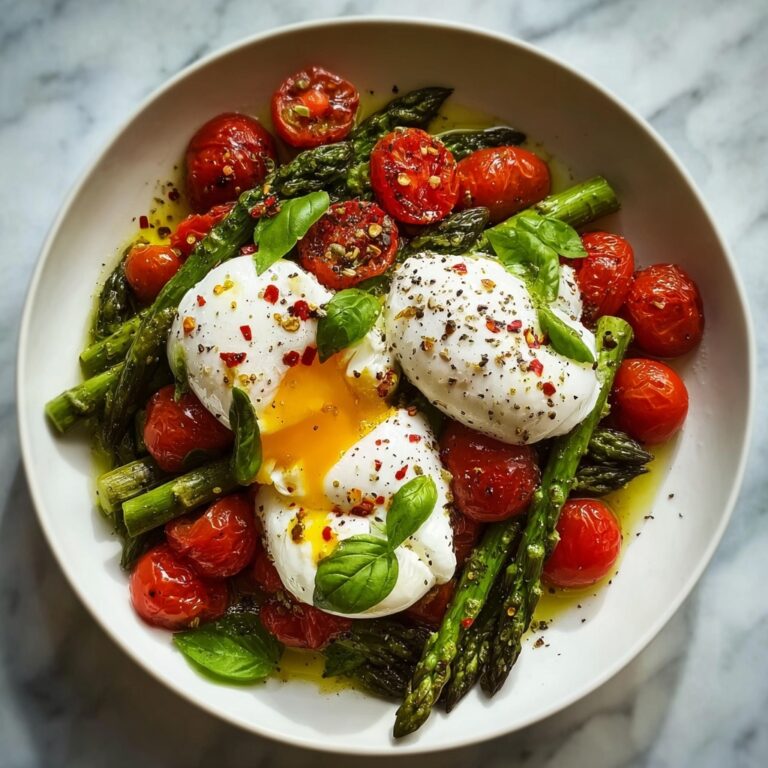Asparagus Tomato Salad with Burrata Cheese: 7 Bold Flavors Recipe