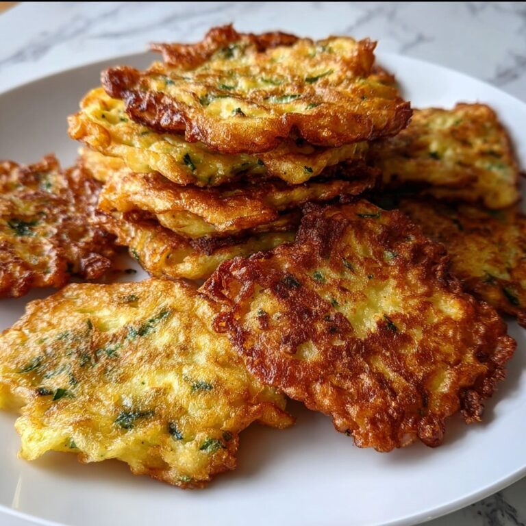 Healthy Zucchini Fritters Side Dish for a Guilt-Free Treat Recipe
