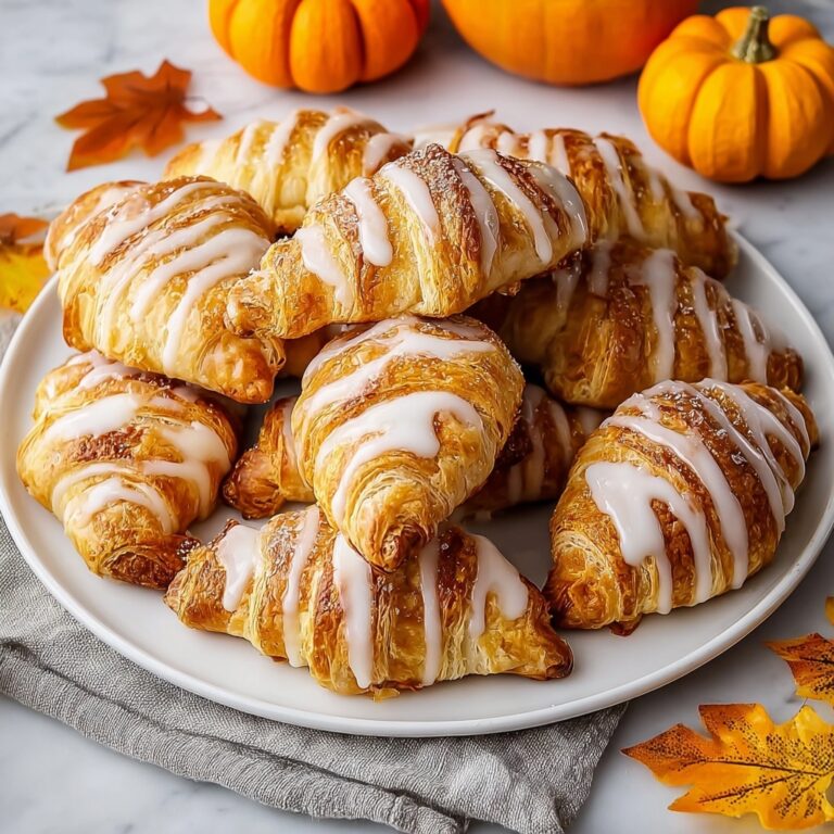 Irresistible Mini Pumpkin Pie Croissants for Cozy Fall Nights Recipe