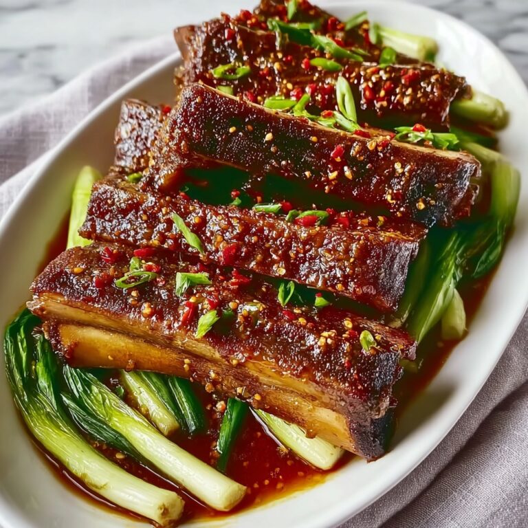 Succulent Braised Spare Ribs with Black Bean Sauce Recipe