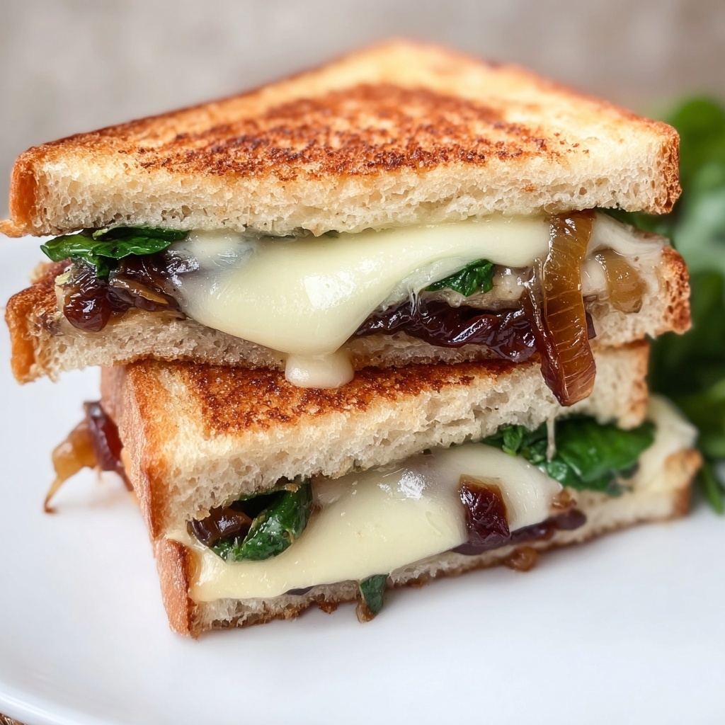 Fig Brie Arugula Grilled Cheese Recipe - Recipe Image