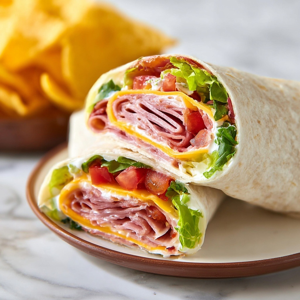 Turkey Ranch Club Wraps Recipe - Recipe Image