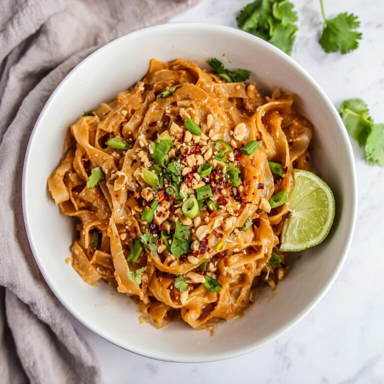 Spicy Peanut Butter Noodles Recipe