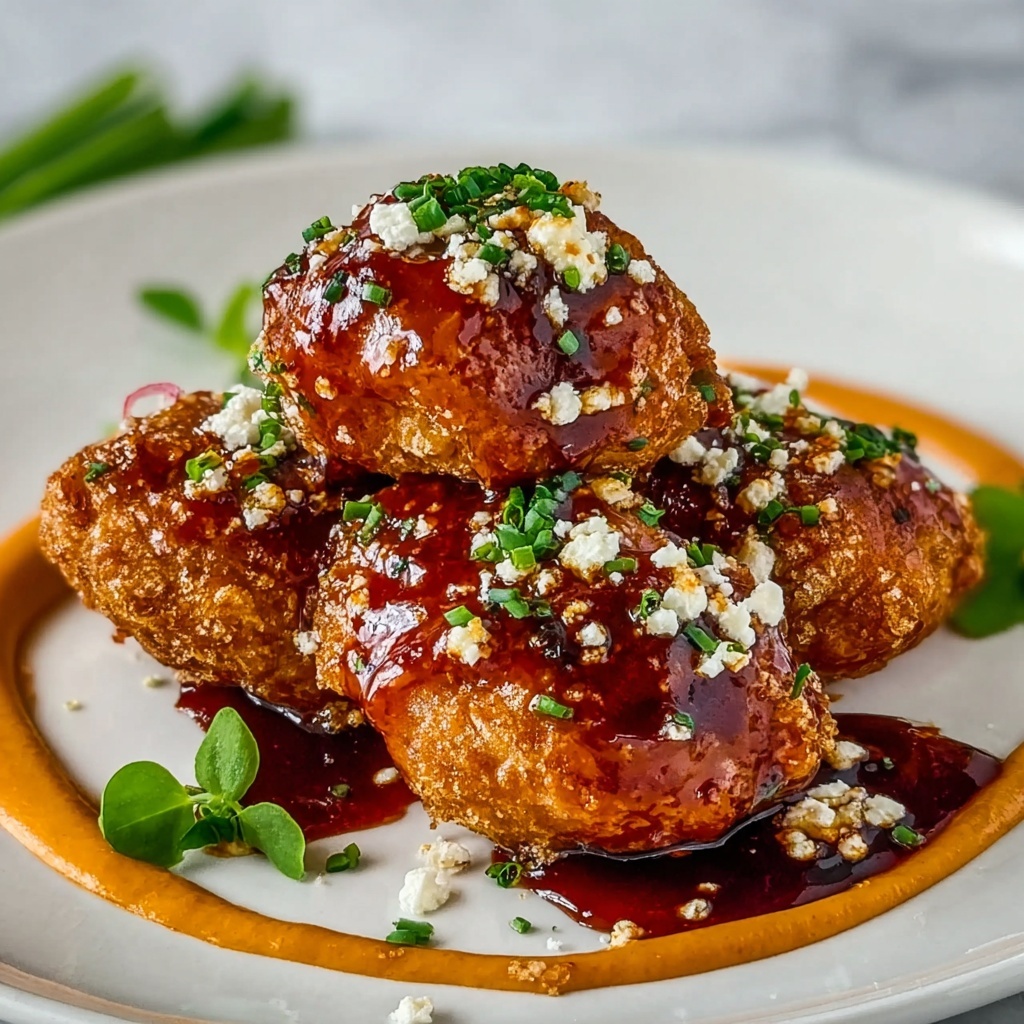 Crispy Hot Honey Feta Chicken Recipe - Recipe Image