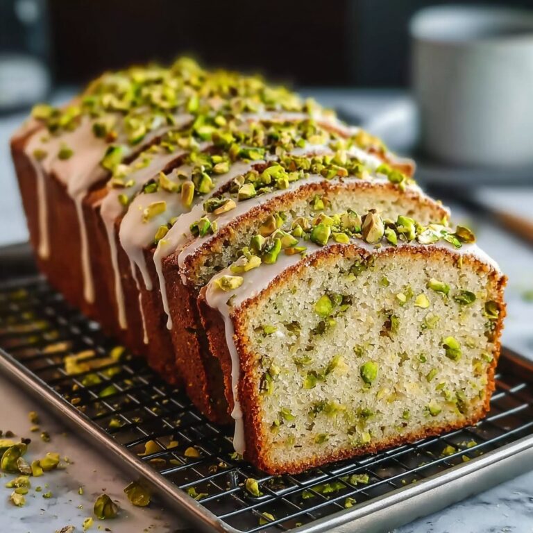 Pistachio Lemon Bread Recipe