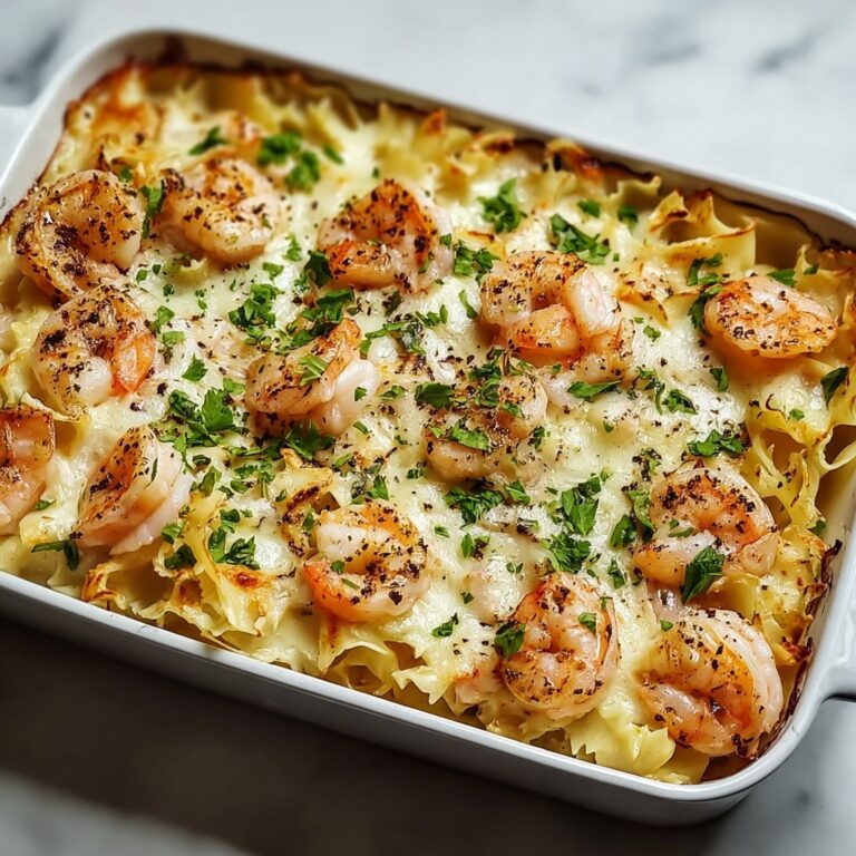 Shrimp Scampi Pasta Bake Recipe