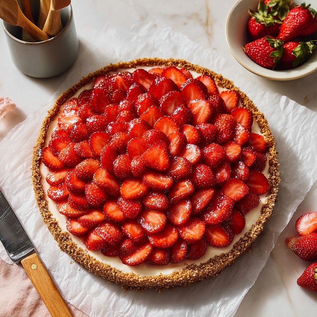 French Strawberry Tart (Tarte Aux Fraises) Recipe - Recipe Image