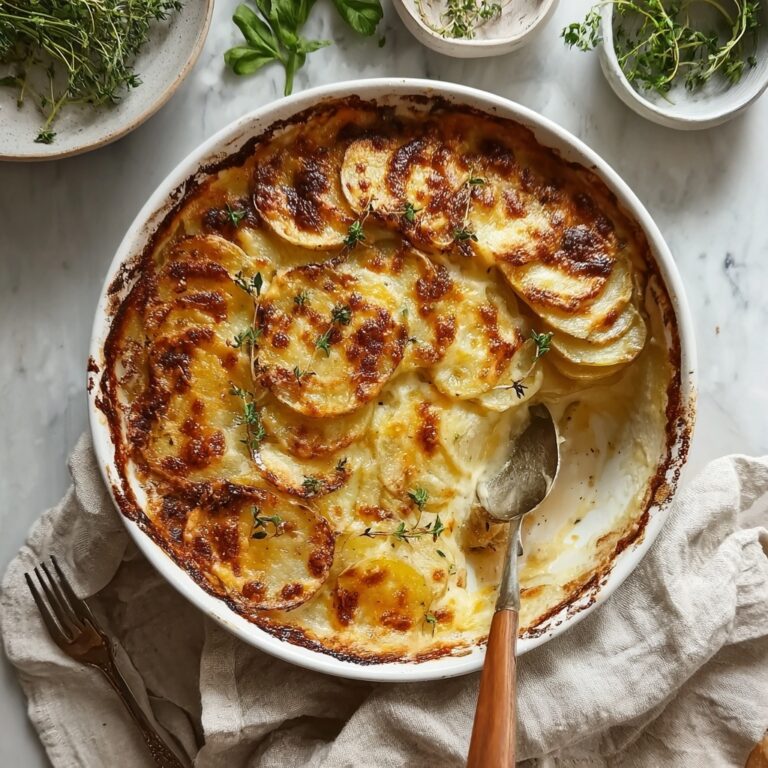Garlic Potato Gratin Recipe