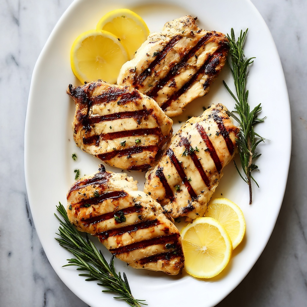 Grilled Lemon Chicken Recipe - Recipe Image