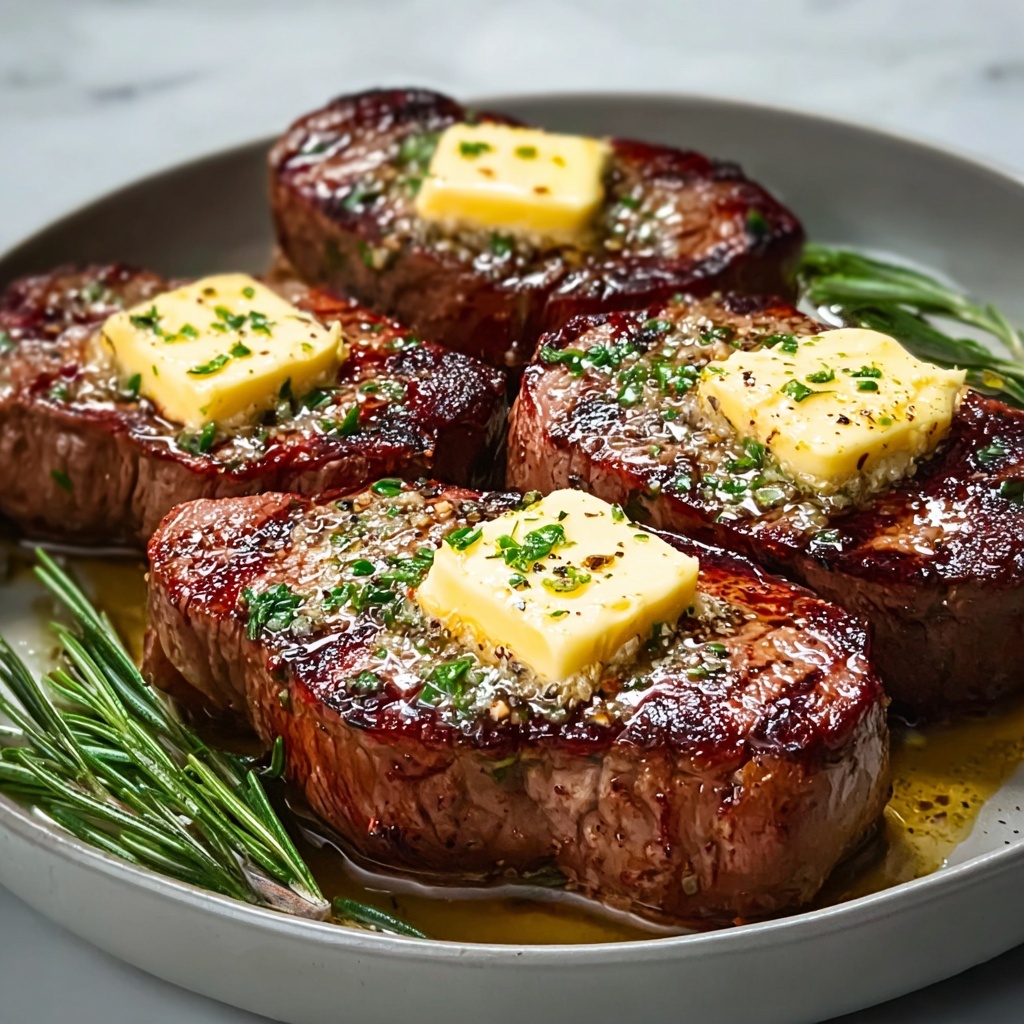 Perfect Pan-Seared Steak with Garlic Butter Recipe - Recipe Image