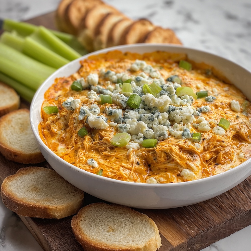 Creamy Buffalo Chicken Dip Recipe - Recipe Image