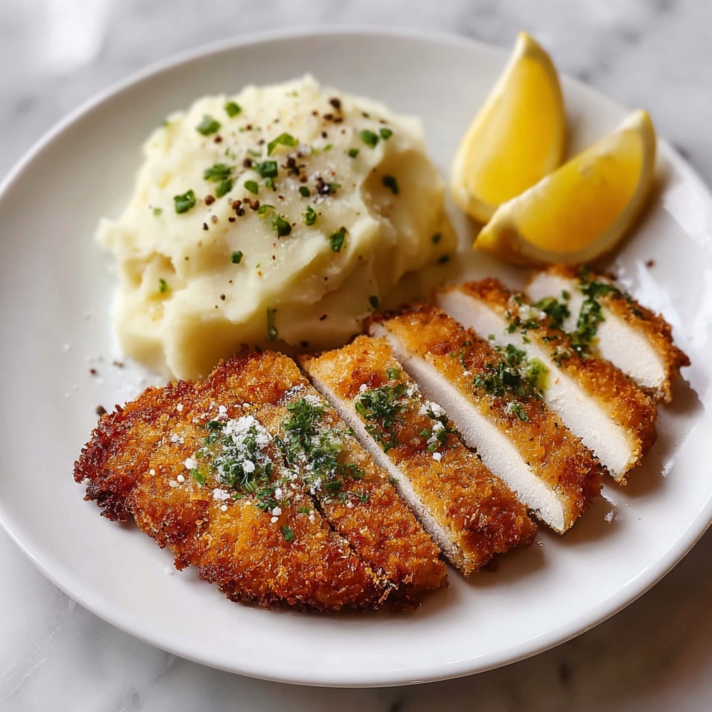 Crispy Chicken Schnitzel Recipe - Recipe Image