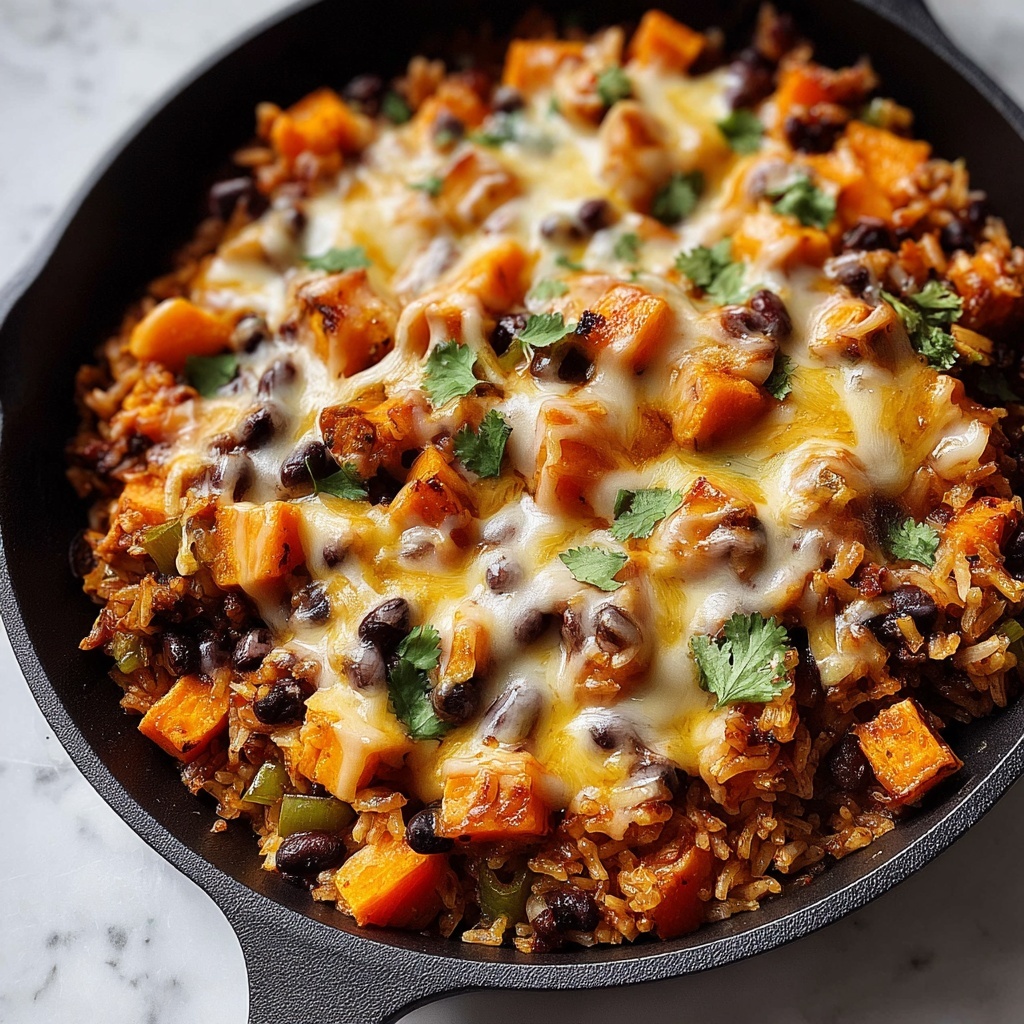 Southwest Black Bean Skillet Recipe - Recipe Image