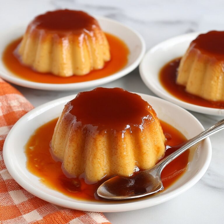 Vegan Pumpkin Flan with Caramel Recipe