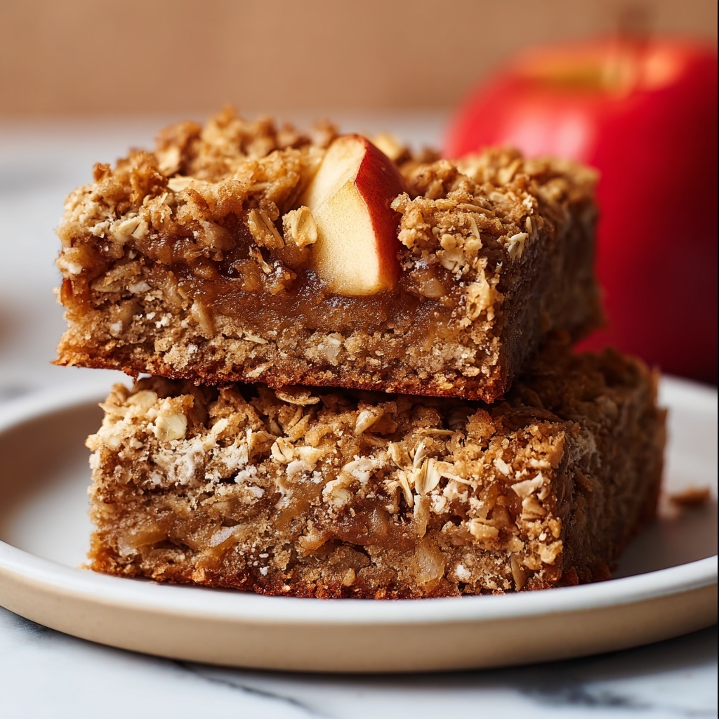 Healthy Breakfast Oatmeal Apple Cake Recipe - Recipe Image